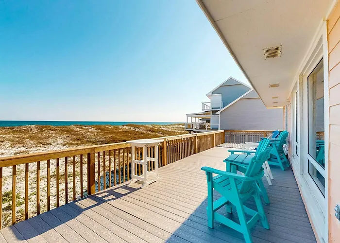 Gulf-front With Great Views, Balcony, Ac, Dog Friendly! Gulf Shores