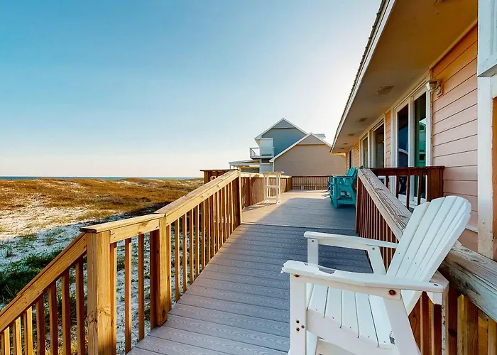 Holiday home Gulf-front With Great Views, Balcony, Ac, Dog Friendly!